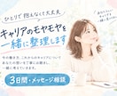 文章でじっくり☆キャリアのモヤモヤ一緒に整理します 国家資格キャリアコンサルタントがメッセージで一緒に整理します イメージ1