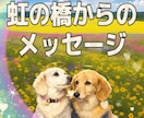 虹の橋からのメッセージ✨お伝えします 虹の橋へ旅立った子の思い・暮らし・お伝えします。 イメージ1