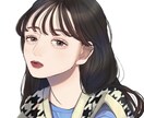 おしゃれな女の子のイラストを制作します 商用利用OK！アイコン、立ち絵、広告などに使える1枚絵 イメージ1