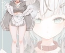 Live2Dパーツ分けイラスト制作いたします 理想の可愛い姿にお仕立ていたします イメージ5