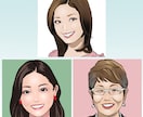 あなたのお写真通りに似顔絵をお描きします 名刺などビジネス用、SNSのアイコン用など幅広く活用可能 イメージ2