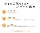 ゆるい似顔絵イラスト描きます SNSアイコンや年賀状、プレゼントにおすすめ！ イメージ4