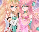スピード納品！可愛い女の子のイラスト制作します あなただけのキラキラ美少女を描きます イメージ1