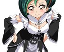 アニメ調の1枚イラストを制作致します 版権、オリジナルキャラ描きます イメージ5
