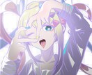 アメコミチックでポップなイラストお描きします キャラデザ、アイコン、MV、グッズ、サムネイルなど幅広く イメージ10