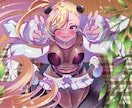 アニメ調のカラフルで動きのあるMVイラスト描きます かわいいカッコいいセクシー綺麗も全てお任せ！ラフ2案付で安心 イメージ7