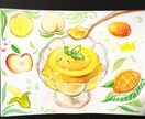 商用可。可愛くフードイラスト描きます 幅広くデザイン、チラシ、ポップ等に使えるイラスト。 イメージ2