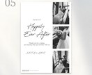 選べる6種類！理想のウェルカムボードお作りします 写真配置や色味補正もお任せ！特別な一枚を丁寧に仕上げます。 イメージ6