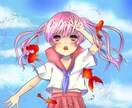 MV、歌ってみた等の配信用イラストや一枚絵描きます かっこかわいい子供～少年少女、萌え系～シンプルかっこいいまで イメージ9