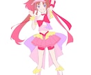 人物イラスト承ります 可愛いキャラクターが得意!立ち絵やデザインなどもお任せ下さい イメージ5