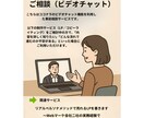 お仕事依頼前の不安をビデオチャットで解消します リアルペルソナメソッドのご相談（ビデオチャット） イメージ1