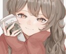 女の子のSNS/動画・配信用ｲﾗｽﾄ描きます 商用利用可能◎お気軽にご相談ください！ イメージ1