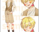 鮮やかで綺麗な立ち絵を描きます TRPG立ち絵依頼大歓迎！性別年齢幅広く描けます！ イメージ3
