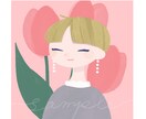 ゆるくてかわいいアイコン描きます 修正無制限◎SNSやブログで使いやすい！ イメージ5