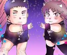 ミニキャライラストでSNSのアイコン等を作製します ミニキャライラストからSNSアイコン等を作製致します イメージ1
