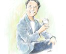 やんわりタッチのイラストデータ制作します 似顔絵、お花など、水彩画タッチでお描きします。 イメージ4