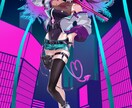 Vtuber用live2dイラストお描きします デビューお祝いイラスト無料で描かせていただきます！ イメージ4