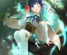 アイコン用イラスト、立ち絵、サムネなど制作致します 6等身の絵柄で元気な可愛いイラストが得意です！ イメージ1