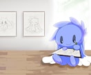 デフォルメキャラを愛する人の為にイラスト描きます ２～３頭身くらいのかわいいマスコットのような絵を提供します イメージ4