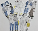 似顔絵作成します 結婚証明書、ウェルカムスペースなどにいかがでしょうか イメージ3