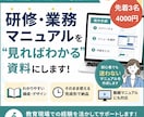 マニュアル•業務手順書•操作説明資料を作成します 「見ればわかる」マニュアル類なんでもつくります！ イメージ1