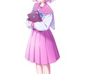 キャラクターのデザイン、立ち絵を制作いたします TRPGやマダミスなどの立ち絵にも！ イメージ5