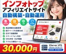 インフォトップ商品サイトを自動構築・運用します 商品取得からページ生成・日次更新まで自動化 イメージ1
