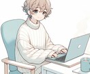 あなただけのイラストをお作りいたします イメージキャラクター付きのアイコンで個性を出そう イメージ4