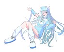 キャラクターイラスト描きます 実績作りのため値下げお安くします【10名まで】 イメージ5