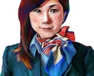 油絵風のアーティスティックなアイコンを描きます 一味違うアーティスティックな油絵肖像画風のイラストです イメージ4