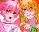 イラストオーダー★受け付けてます アイコン、挿絵、夢絵等をお描きします イメージ2