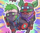 アニメや漫画風イラストをお描きします ★SNS用アイコンや一枚絵、立ち絵等用途にあった絵をお届け！ イメージ6