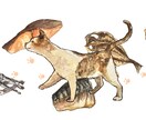 あなたのペット/好きな動物を描きます インテリアや思い出残しに！(アナログ水彩画) イメージ4