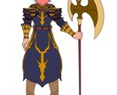 ゲーム用のイラスト(デフォルメ可)描きます 要望にはできる限り応えますのでお気軽にご相談ください イメージ3
