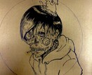 インパクト重視、ゾンビ化似顔絵描きます ゾンビ風、インパクト重視の似顔絵です‼️ イメージ4
