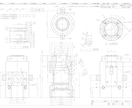 手書き図・古い紙図面をCAD図面化します 実績づくり特価4,000円～｜機械設計15年のプロが清書 イメージ6