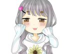 イラスト・アイコンを作成ます snsで使えるイラスト等を描きます。男女ミニキャラで描きます イメージ3