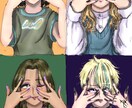 あなた好みのイラスト描きます 一次創作、二次創作問いません、「見たい」ものを言ってください イメージ1