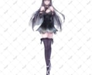 完成品！表情８種＋角＋尻尾の小悪魔ちゃん販売します 【完成品】全32種類の立ち絵になります！【すぐお渡し可能】 イメージ2