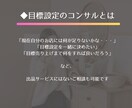継続コンサル希望の方専用★目標設定のコンサルします ちょっと背中を押してほしい方に継続して相談に乗ります イメージ2