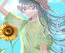可愛くキラキラなSNS用アイコン描きます 可愛い女の子描かせてください！♡ イメージ6