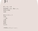 あなただけのオリジナルボイス台本作成します キャラクタへの高い解像度であなただけのオリジナル台本を イメージ3