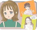 手描きの優しさ溢れる女の子のイラスト描きます 幅広い年齢層に対応可能！柔らかなイラストを作成します イメージ1