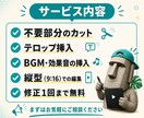 ショート動画・切り抜きを丁寧に編集します 見やすいテロップで縦型ショート動画を仕上げます イメージ2
