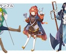 ゲーム・動画向け立ち絵描きます ゲーム・動画製作者のため細かい要望にも応えられます！ イメージ2