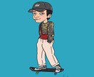 アメリカのアニメの様なアイコンを描きます 可愛いアイコンをここから手に入れよう！！ イメージ2