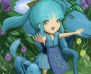 背景付きイラスト描きます ゲームや動画の一枚絵にお困りの方。 イメージ2