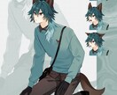 立ち絵・アイコン・一枚絵 描きます TRPG／動画のイラスト／Vtuberさんにオススメ！ イメージ2