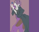 主にアイコンや簡単な漫画やデザインも作成ます 等身の高い筋肉質な男性のイラストが得意です。 イメージ3