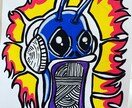 ポップで特徴ある人物、動物イラスト描きます アイコン、ロック画面、用途に合わせたオリジナルイラスト イメージ7